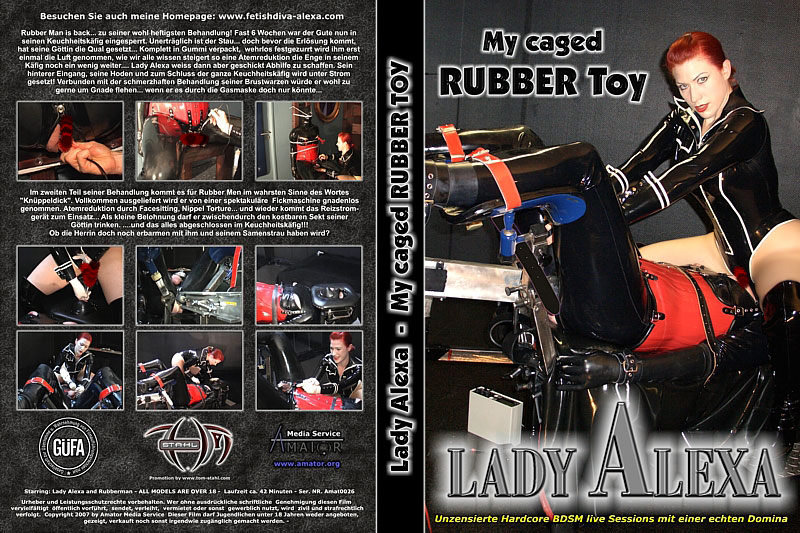 Amator - Lady Alexa: My Caged Rubber Toy
