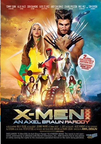 Wolverine Xxx Movie - X-Men XXX: An Axel Braun Parody DVD | DVDEROTIK.com