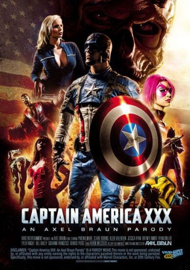 Captain Marvel Xxx An Axel Parody