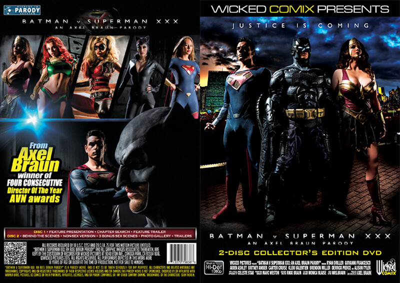 Batman V Superman XXX: An Axel Braun Parody DVD | DVDEROTIK.com